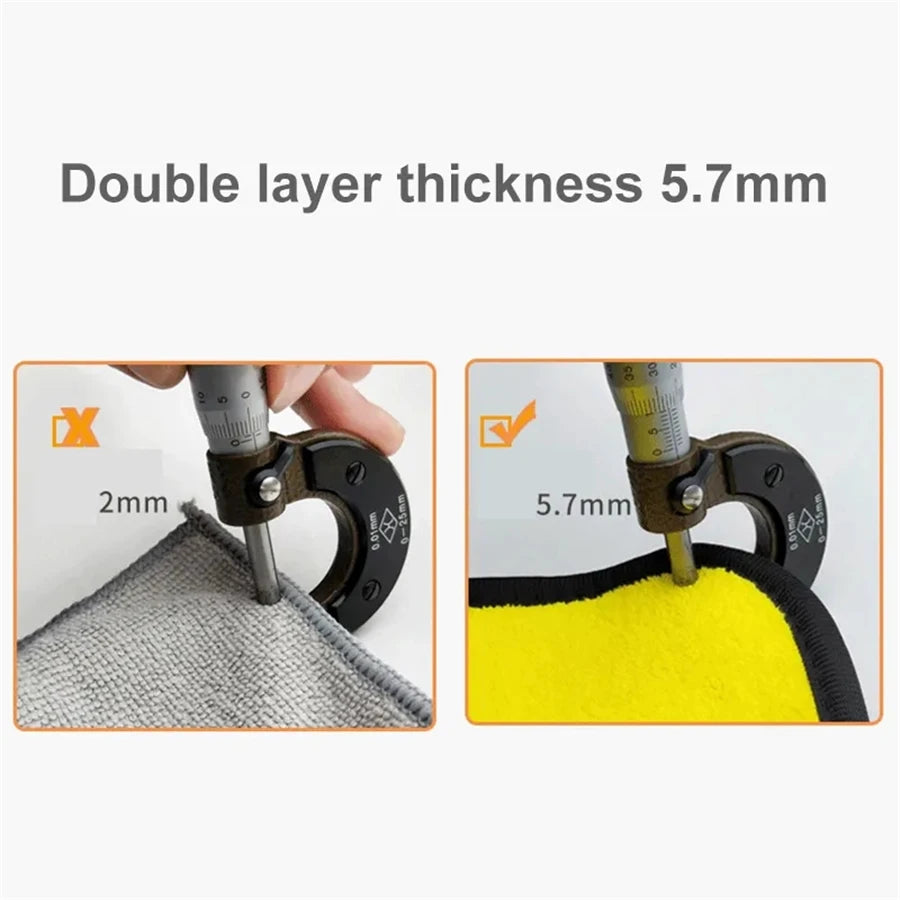 Microfiber Car Cleaning Towels - Only Accessories