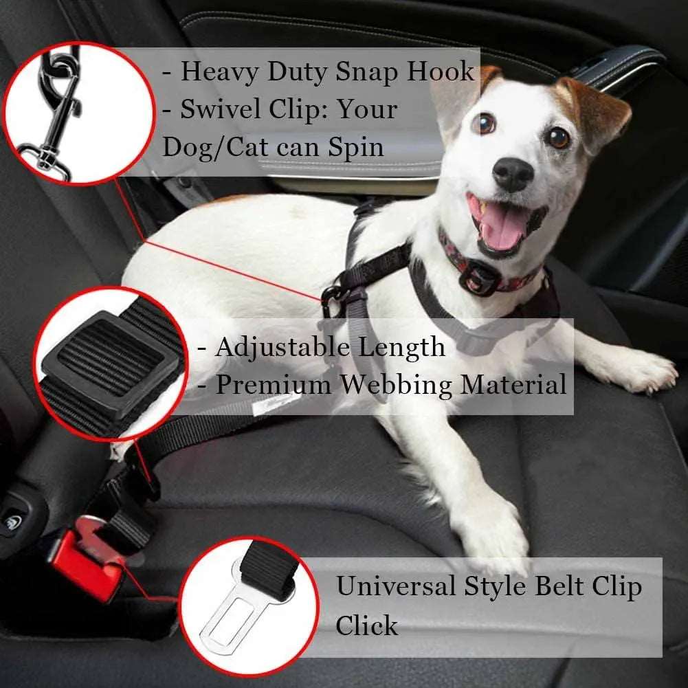 Pet Car Seat Belt - Only Accessories