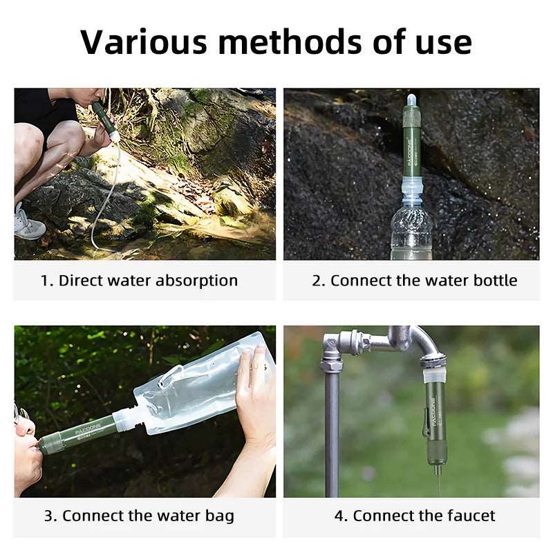 Camping Water Filter - Only Accessories
