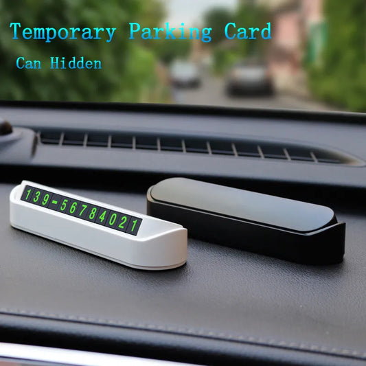Car Parking Phone Number Card - Only Accessories