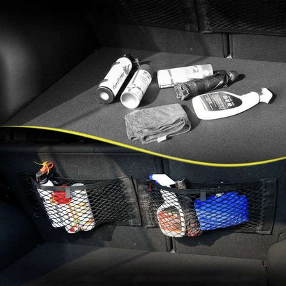 Car Trunk Elastic Storage Net - Universal Organizer Bag - Only Accessories