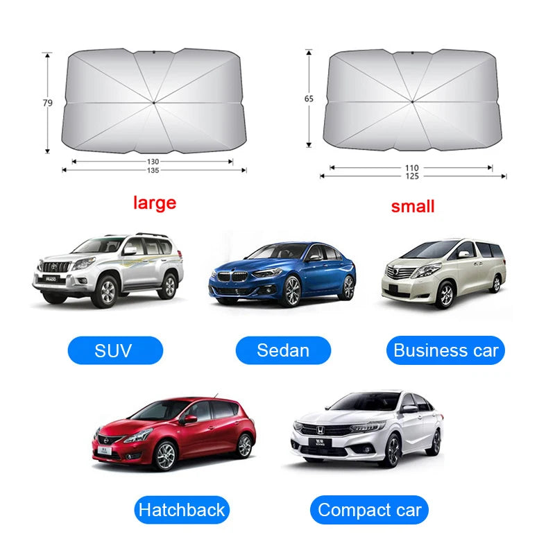 Car Sunshade Umbrella - Only Accessories